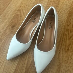White heels